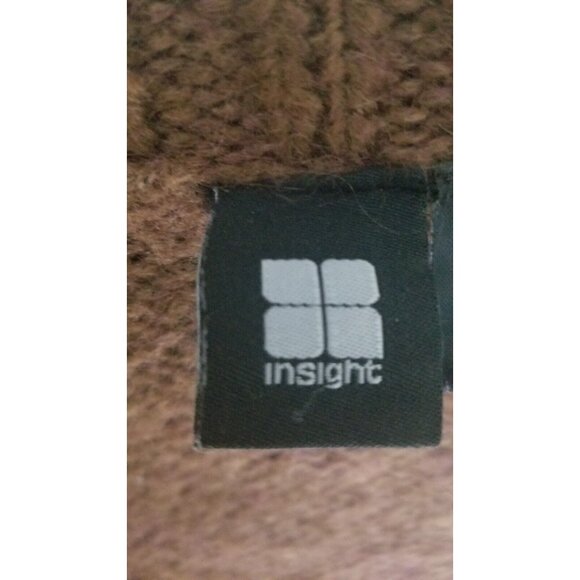 INSIGHT WOMEN'S MOHAIR MIX KNITTED CROPPED BUTTON CARDIGAN SIZE 2 #847 - Picture 8 of 11